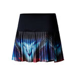 Lucky in Love Hi-Retro Color Block Pleated Skirt